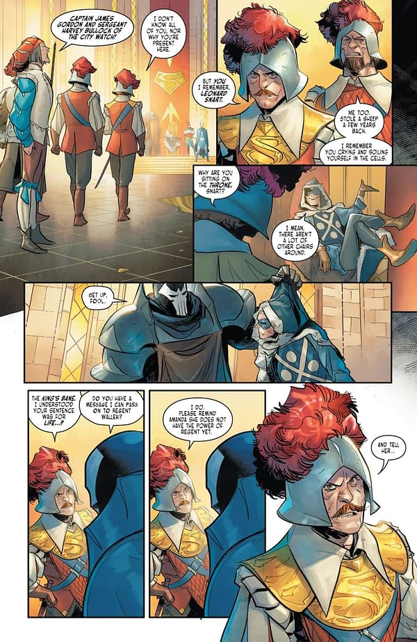 Interior preview page from Dark Knights of Steel II #4