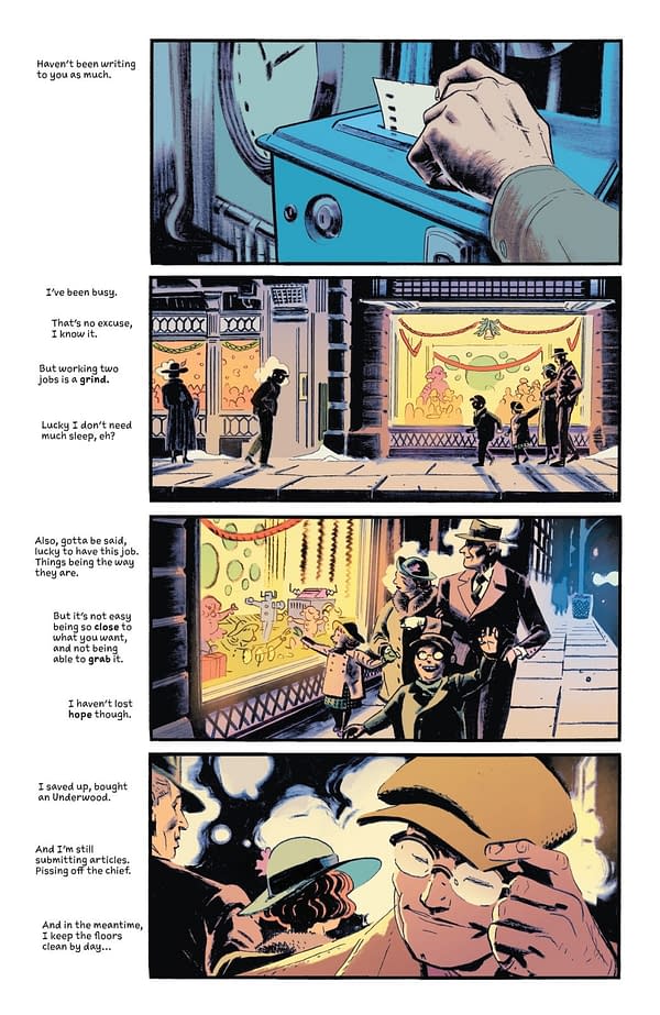 Interior preview page from Superman: The Stranger #2