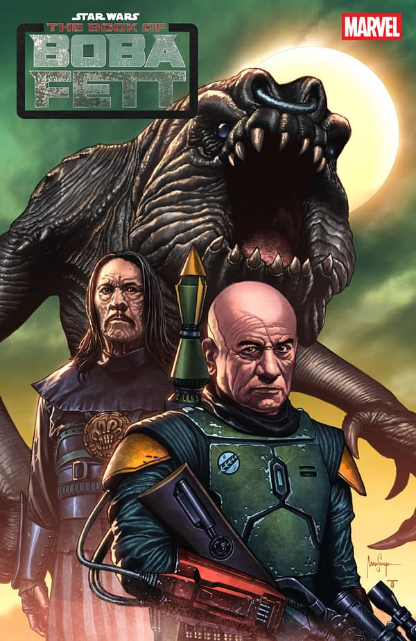 Cover image for STAR WARS: THE BOOK OF BOBA FETT #3 MICO SUAYAN VARIANT