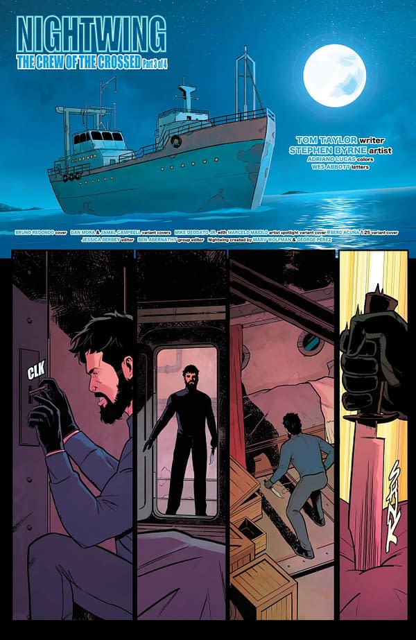 Interior preview page from Nightwing #108