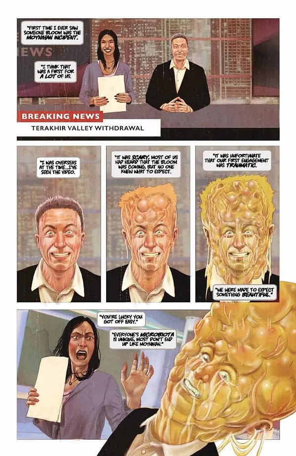 Interior preview page from In Bloom #2