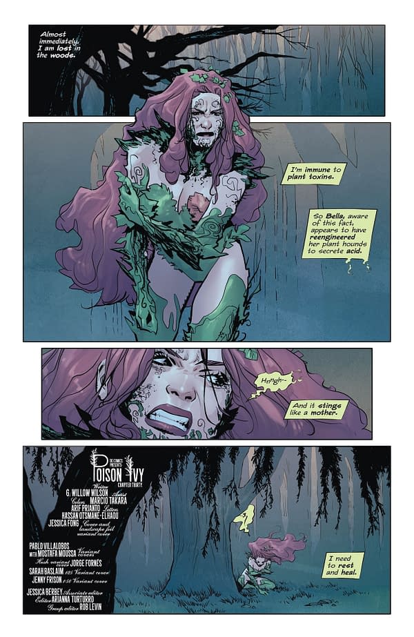 Interior preview page from Poison Ivy #30