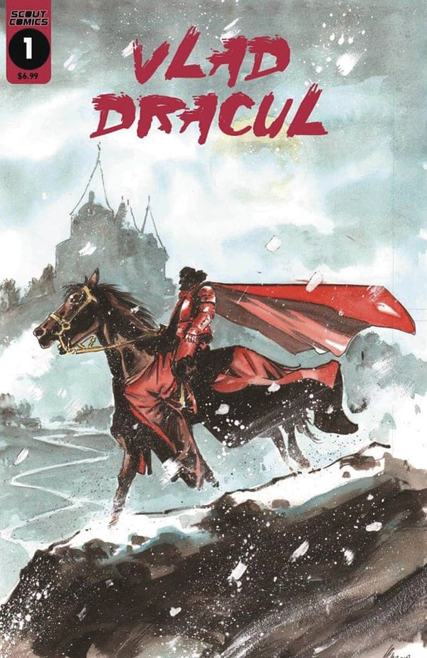 Vlad Dracul #1 cover. Credit: Scout Comics.