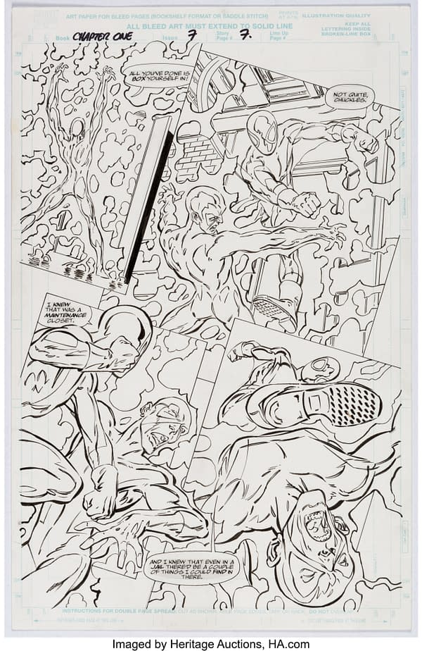 John Byrne Spider-Man Original Artwork Pages Up for Auction