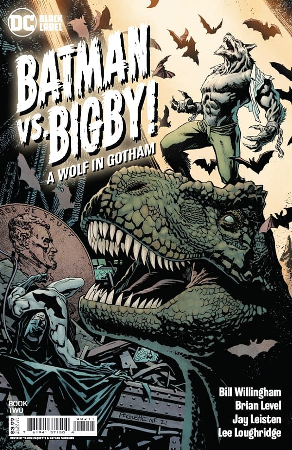 Cover image for BATMAN VS BIGBY A WOLF IN GOTHAM #2 (OF 6) CVR A YANICK PAQUETTE (MR)