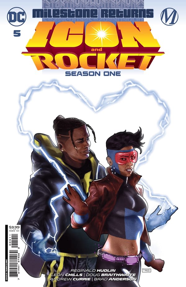 Cover image for ICON & ROCKET SEASON ONE #5 (OF 6) CVR A TAURIN CLARKE