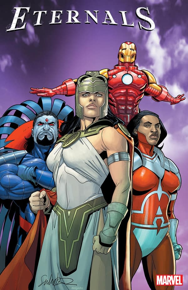 Cover image for ETERNALS 11 LARROCA FORESHADOW VARIANT