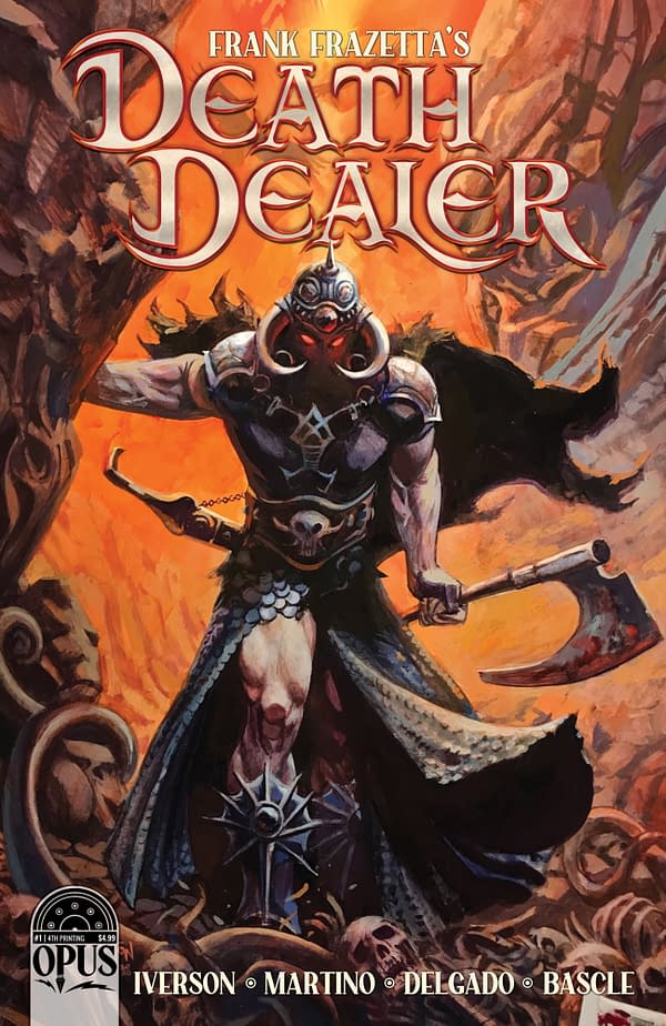 Frank Frazetta's Death Dealer #1 Gets 4th Printing, Dan Brereton Cover