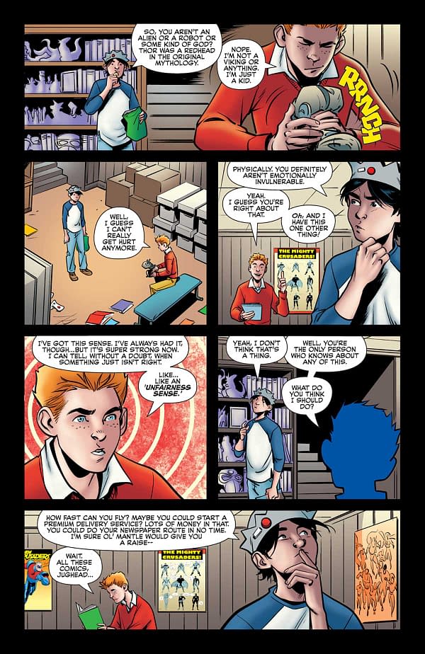 Interior preview page from Archie is Mr Justice #1