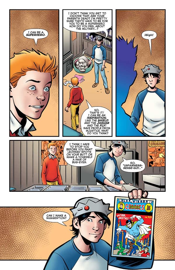 Interior preview page from Archie is Mr Justice #1