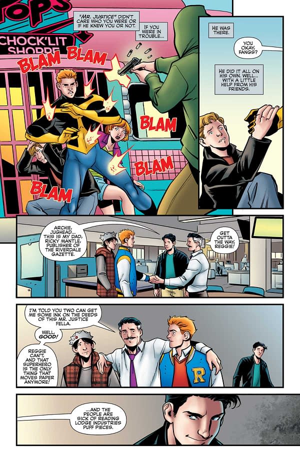 Interior preview page from Archie is Mr Justice #1