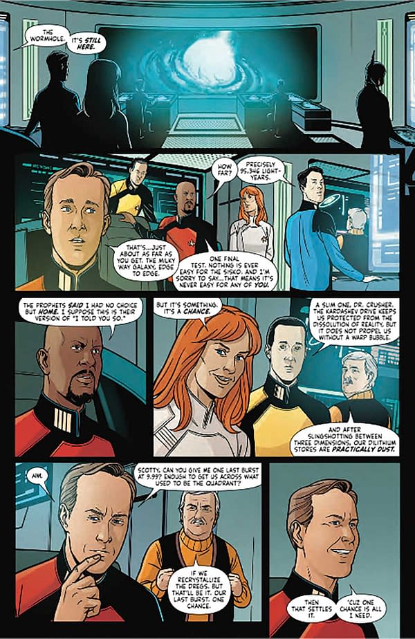 Interior preview page from STAR TREK #27 RAMON ROSANAS COVER