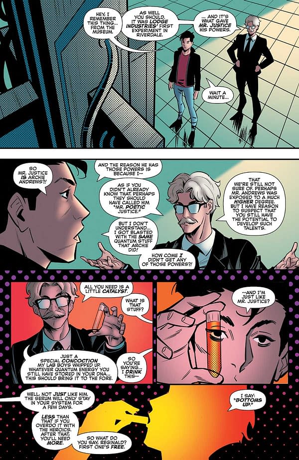 Interior preview page from Archie is Mr. Justice #4