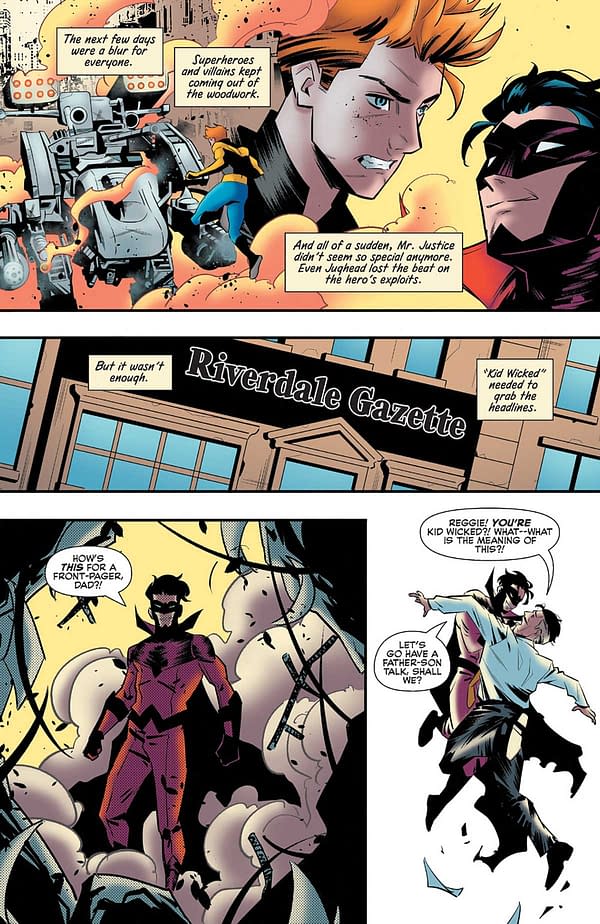 Interior preview page from Archie is Mr. Justice #4