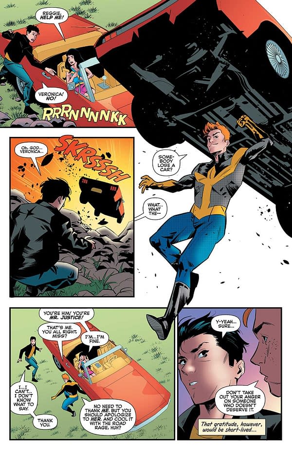 Interior preview page from Archie is Mr. Justice #4