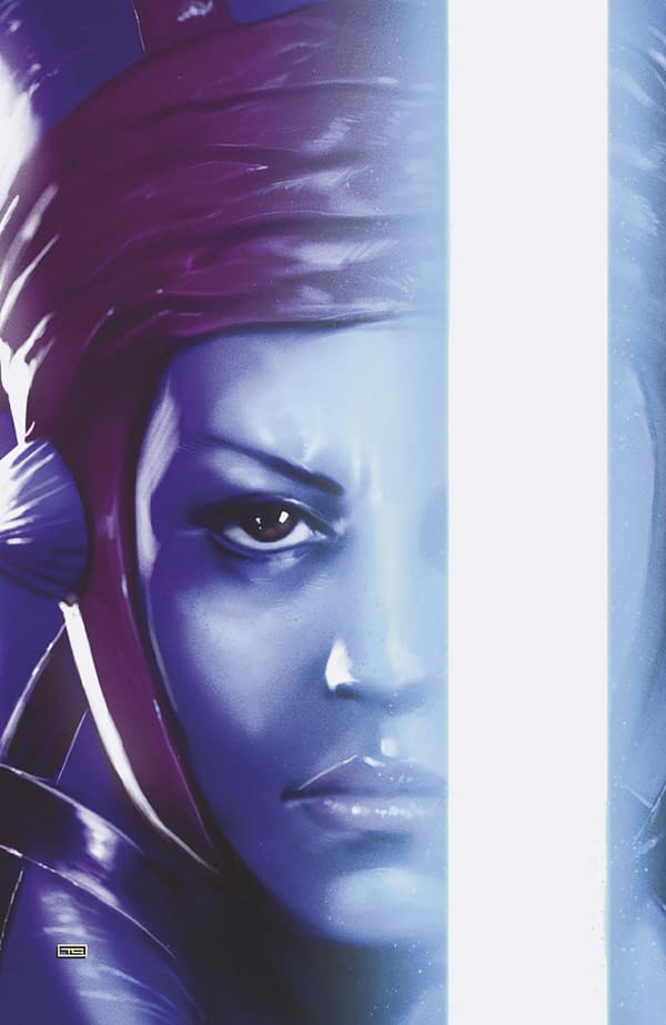 Cover image for STAR WARS: JEDI KNIGHTS #5 TAURIN CLARKE LIGHTSABER VIRGIN VARIANT