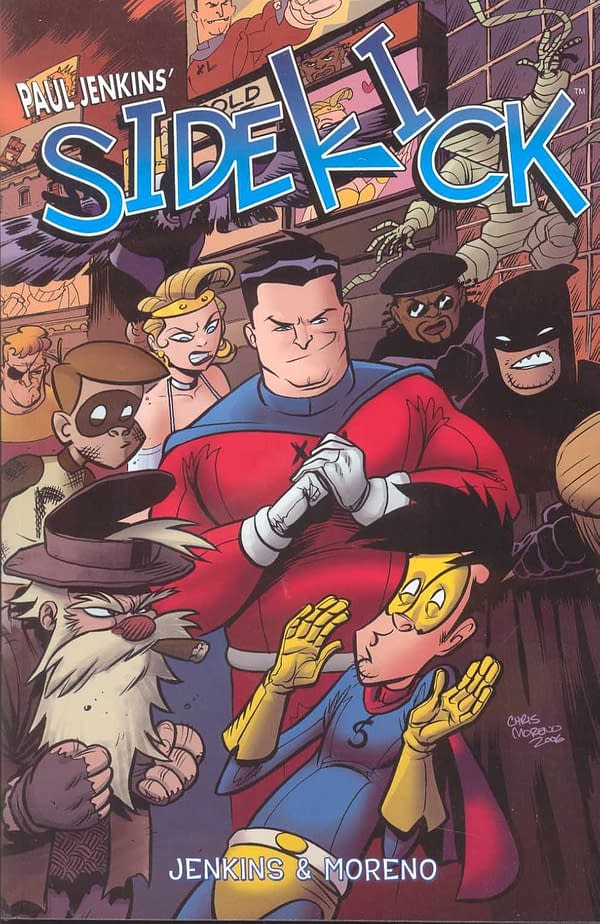 Sidekicks: Paul Jenkins' Superhero Satire to get Animated Series