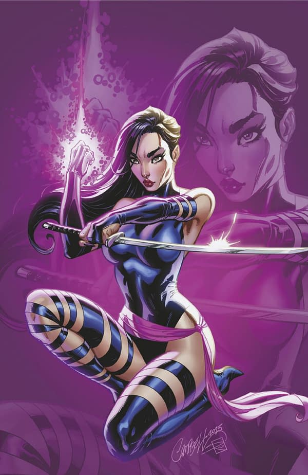 Cover image for PSYLOCKE #10 J. SCOTT CAMPBELL JUST SPECTACULAR COLLECTION VIRGIN VARIANT