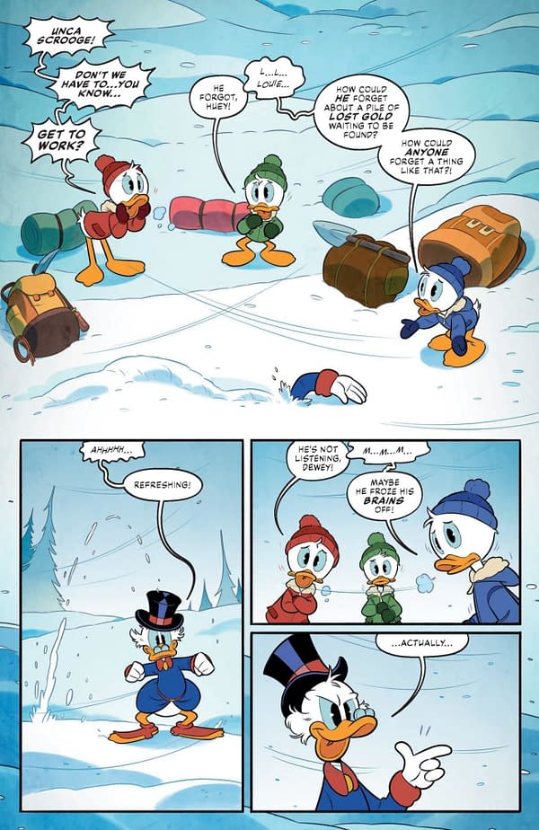 Interior preview page from Ducktales #11