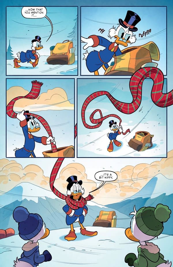 Interior preview page from Ducktales #11