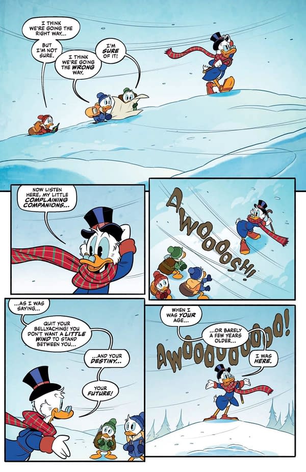 Interior preview page from Ducktales #11