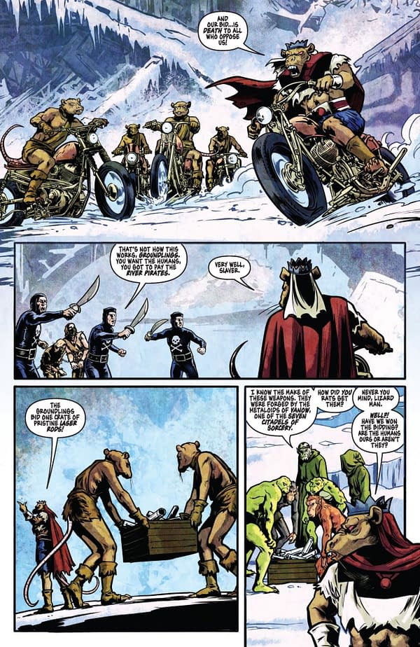 Interior preview page from Thundarr the Barbarian #1