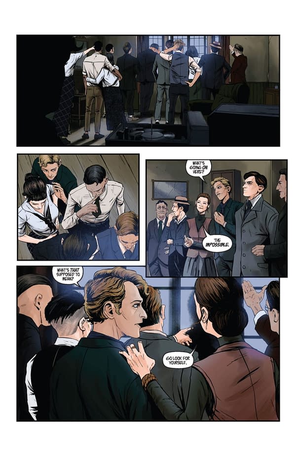 Interior preview page from The Thing on the Doorstep #2