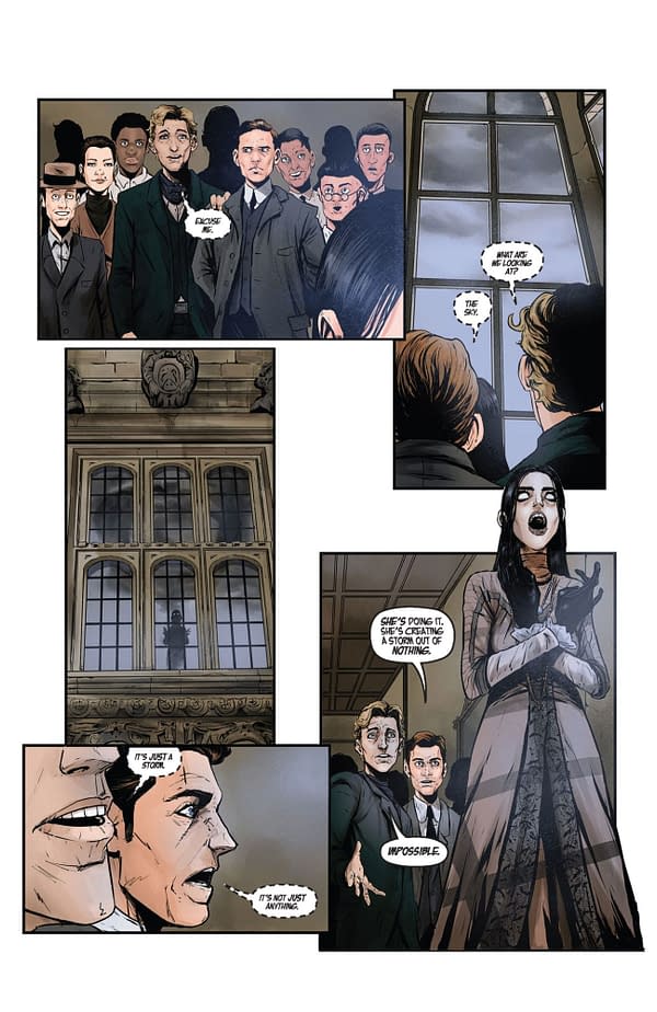 Interior preview page from The Thing on the Doorstep #2