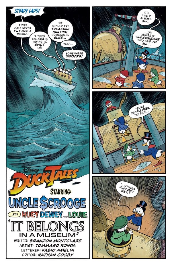 Interior preview page from Ducktales #12