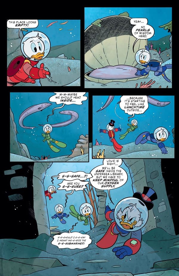 Interior preview page from Ducktales #12