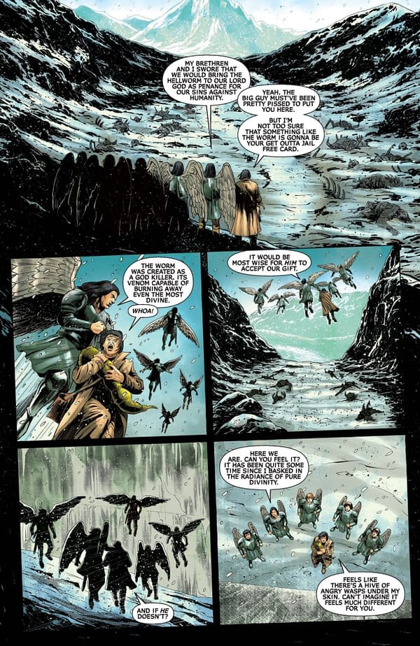 Interior preview page from Vampirella: Armageddon #11