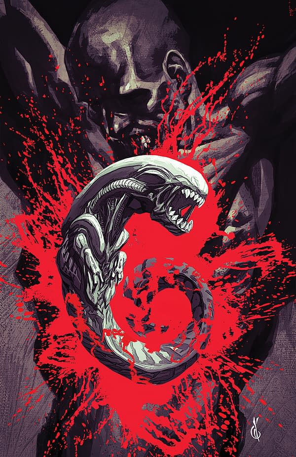 Exclusive First Look at Gabriel Hardman and Carlos D'Anda's Aliens: Dust to Dust #3 Covers