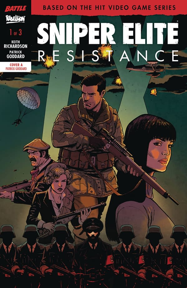 Rebellion to Publish Comics Based On Their Sniper Elite Games in August