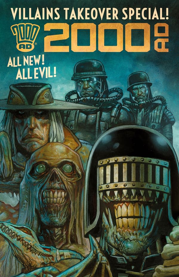 2000AD Will Cheat Free Comic Book Day 2019 with Villains Takeover 99 Cent Special