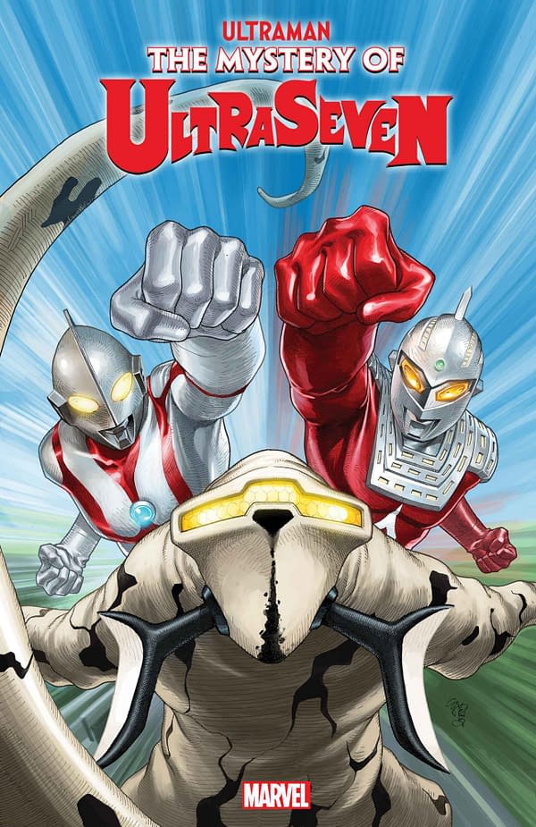 Cover image for ULTRAMAN: THE MYSTERY OF ULTRASEVEN #5 E.J. SU COVER