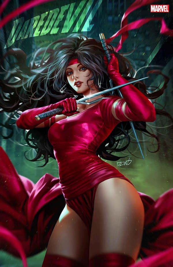 Cover image for DAREDEVIL 11 DERRICK CHEW ELEKTRA VARIANT