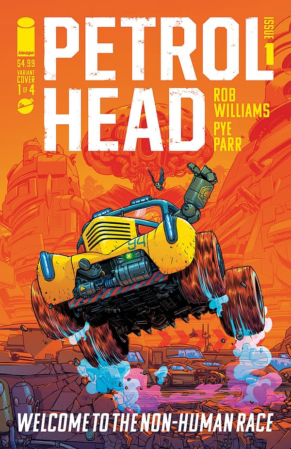 Rob Williams & Pye Parr's Bring 2000AD To Image With Petrol Head