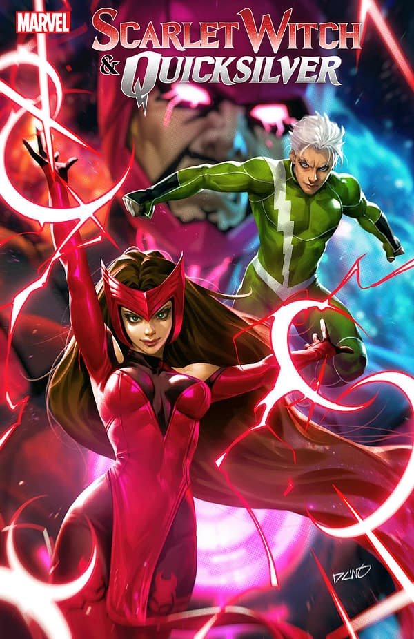 Cover image for SCARLET WITCH & QUICKSILVER #2 DERRICK CHEW VARIANT