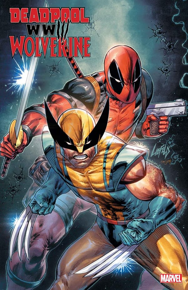Cover image for DEADPOOL & WOLVERINE: WWIII #1 ROB LIEFELD VARIANT