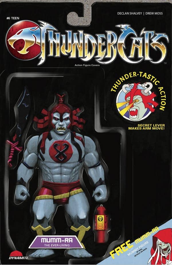 Cover image for THUNDERCATS #6 CVR F ACTION FIGURE