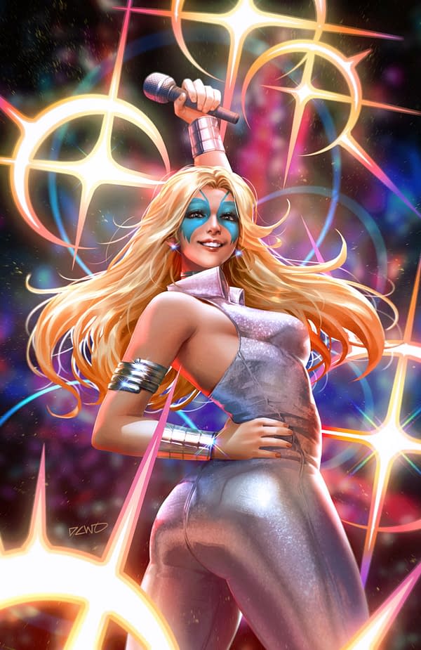 Cover image for DAZZLER #1 DERRICK CHEW DAZZLER VIRGIN VARIANT