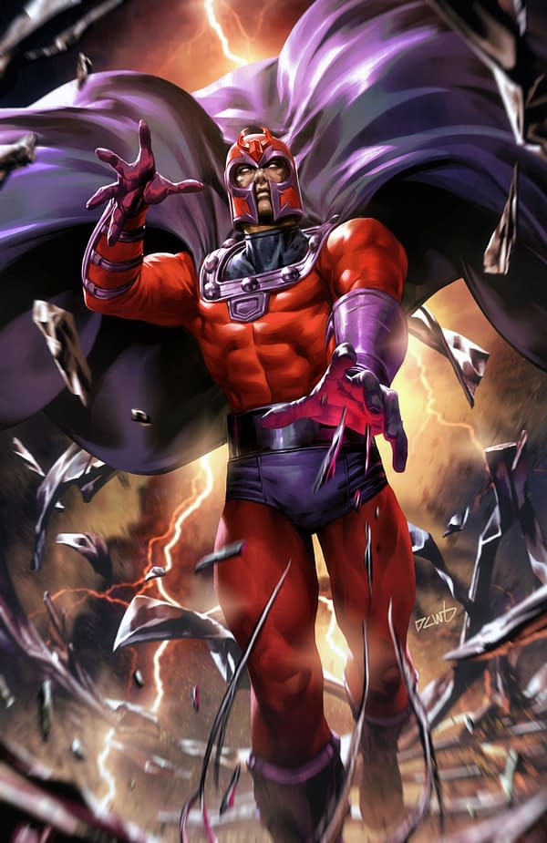 Cover image for X-MEN #6 DERRICK CHEW MAGNETO VIRGIN VARIANT