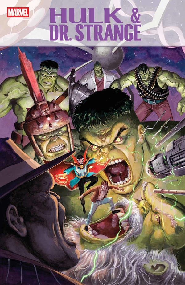 Cover image for HULK & DOCTOR STRANGE #1 GERMAN PERALTA VAR