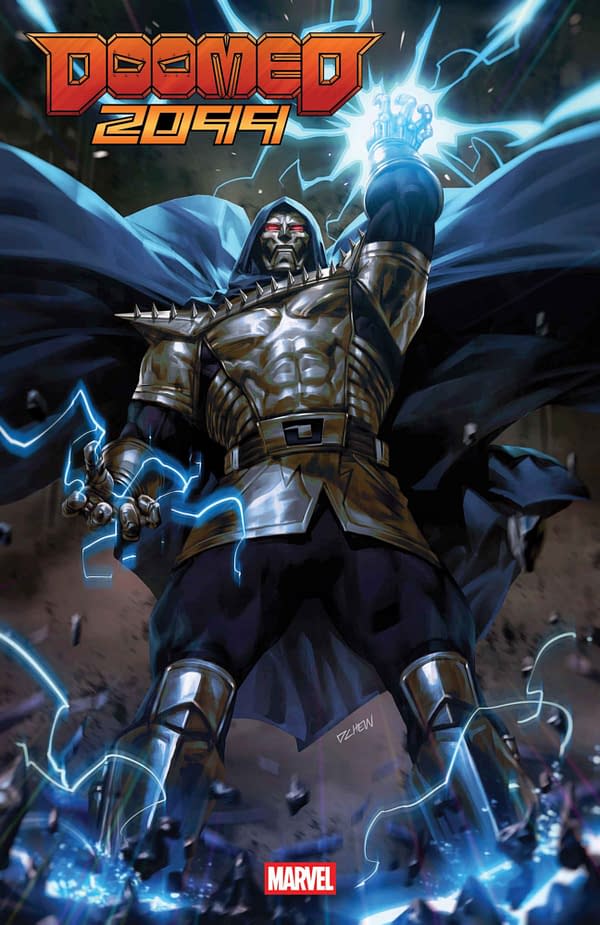 Cover image for DOOMED 2099 #1 DERRICK CHEW COVER