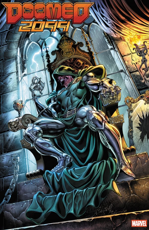 Cover image for DOOMED 2099 #1 CLAUDIO CASTELLINI VARIANT