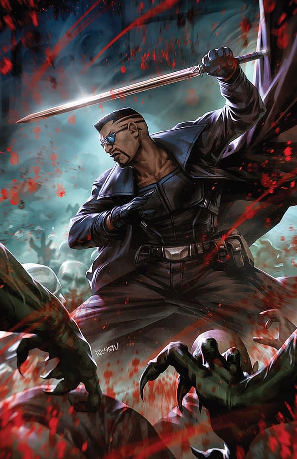 Cover image for MARVEL: BLACK, WHITE & BLOOD AND GUTS #1 DERRICK CHEW VIRGIN VARIANT