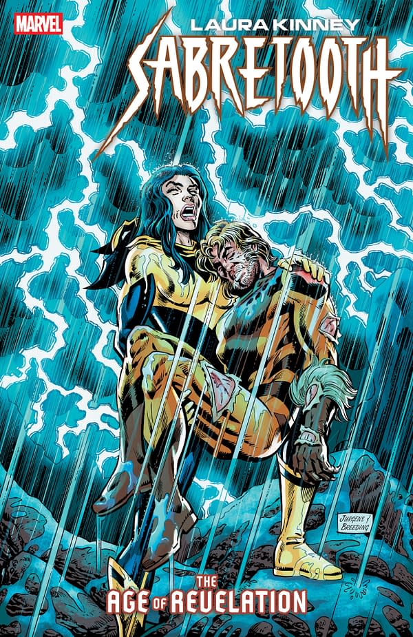 Cover image for LAURA KINNEY: SABRETOOTH #1 DAN JURGENS REVELATION VARIANT [AOR]