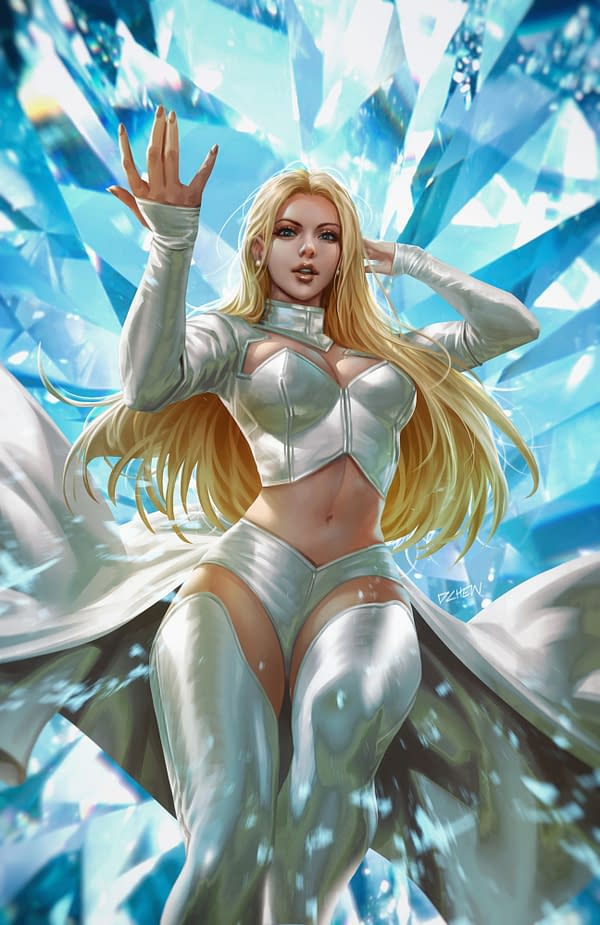 Cover image for X-MEN UNITED #1 DERRICK CHEW VIRGIN VARIANT