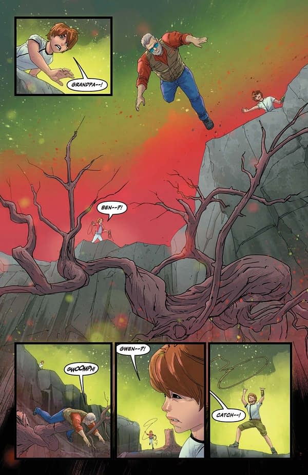 Interior preview page from Ben 10 #5