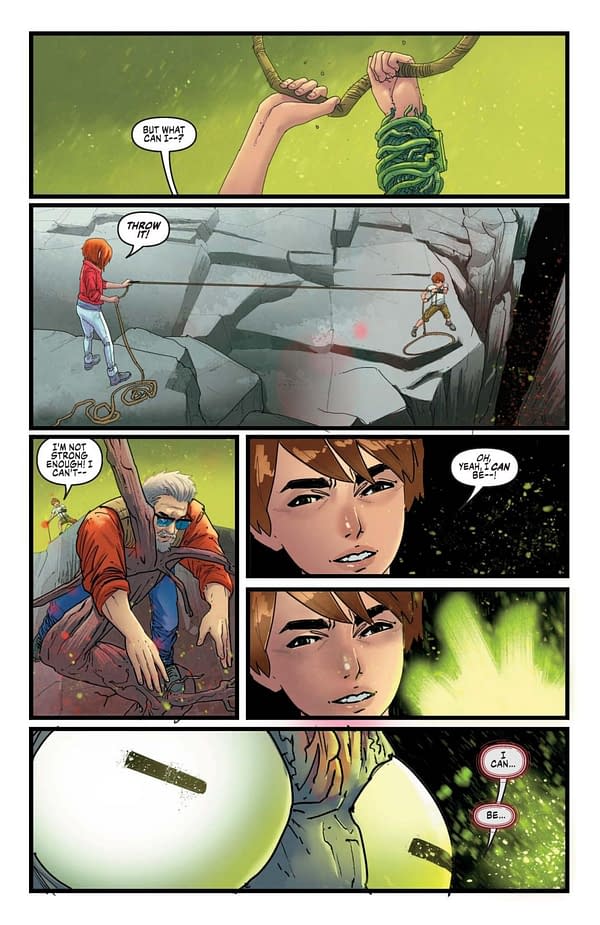 Interior preview page from Ben 10 #5